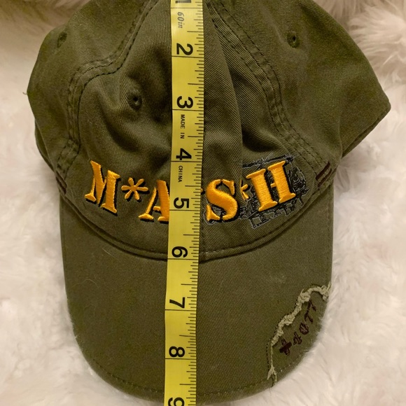 BIO DOMES M*A*S*H* 4077 adjustable 100% cotton hat NWT from 20th century fox - Picture 8 of 8